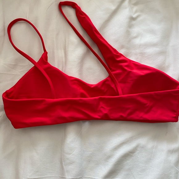 red bathing suit - Picture 3 of 3